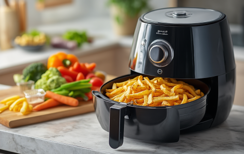 Heißluftfritteusen: Wirklich gesünder als Fritteusen?